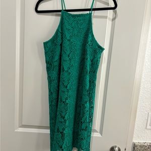 Green Lace Dress